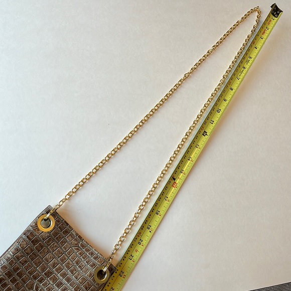 NEW Leather cell phone crossbody/pouch - Picture 11 of 12